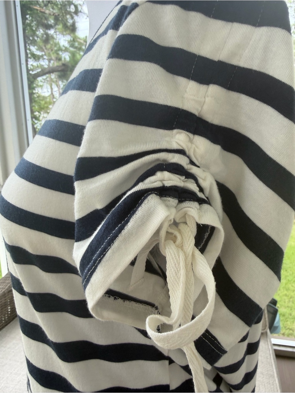Sanctuary Navy and White Striped Crewneck Dress - Picture 7 of 8